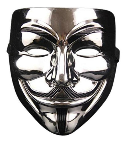 Mascarilla Color Gris Silver, Mxmcs-001, Silver, Máscara Ano