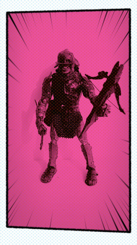Figura Orco Crossbow Urk-hai Señor De Los Anillos Año 2003 (Usado)