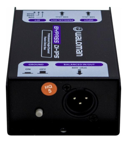 Kit 5 Directbox Waldman Passivo Di-1ps Guitarra Violão Baixo