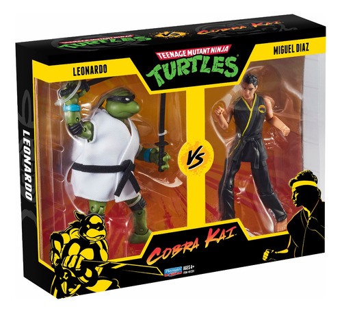 Tortugas Ninja Vs Cobra Kai Leonardo Miguel Diaz Playmates