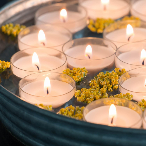 Velas De Té, De 6 A 7 Horas De Tiempo De Combustión Prolonga