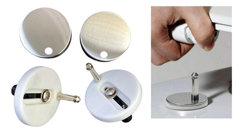 2 X 2x Fijaciones De Bisagra Para Asiento De Inodoro,