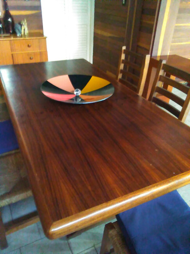 Mesa Comedor Madera Maciza Usado (Usado)
