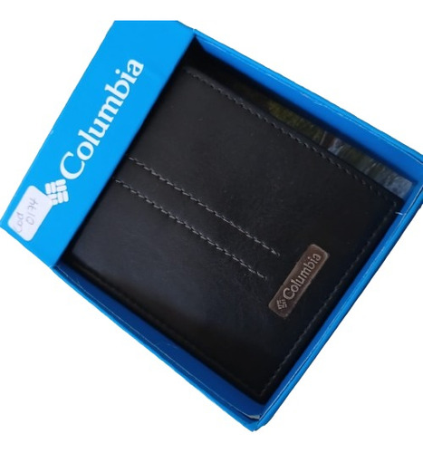 Billetera Columbia Negra Hombre 