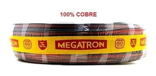 Rolo 100 Mt Fio Bicolor P/som Bit.0,356mm (18awg) 100% Cobre