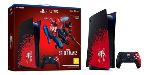 Sony Playstation 5 825gb Marvels - Spider-man 2 Limited Edition 