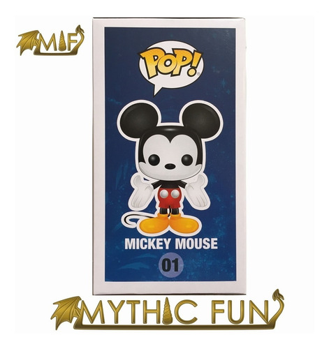 Funko Pop Disney - Mickey Mouse 01 (Usado)