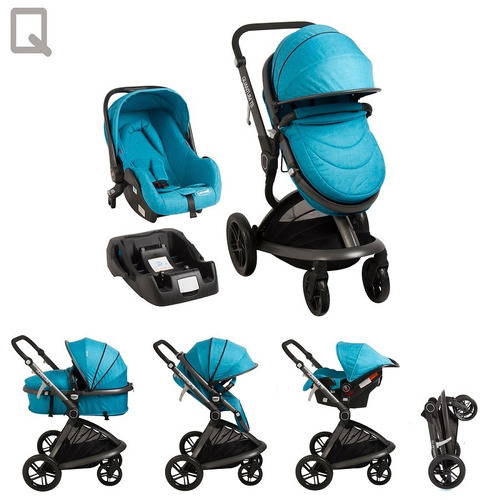 Coche Bebe Travel System Bebesit Quantum Moises Silla Carro 