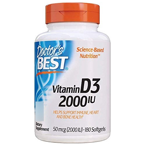 Mejor Vitamina D3 2 000 Iu Huesos Sanos Dientes Xg9md