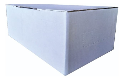 Caja Blanca 20.5x14.5x8.5 X100 Unidades Para Calzado De Bebe