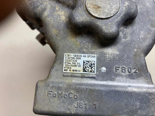 Imagem 6 de 7 de Compressor Do Ar Condicionado Ford Ka 1.5 16v 2014 2015 2016