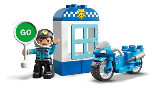 Bloques De Construcción Lego Duplo Town Police Bike 10900 (8