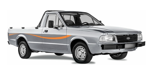 Adesivo Faixa Ford Pampa 95 Laranja Pp95lr