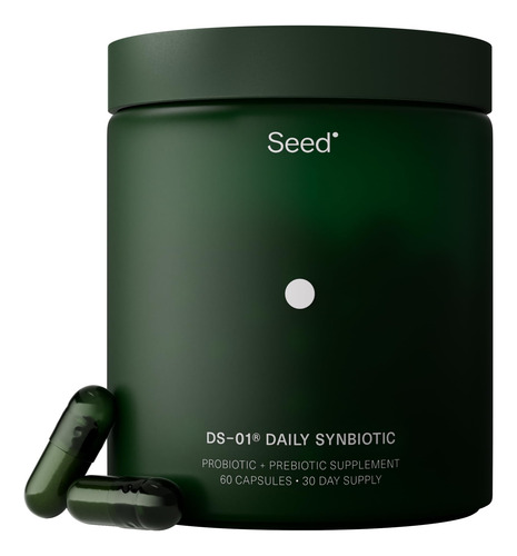 Suplemento Seed Ds-01 Daily Synbiotic 60 Cápsulas Veganas