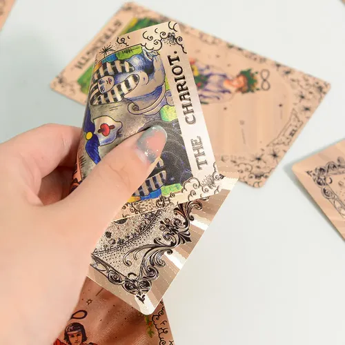 Cartas De Tarot Rosas – 78 Piezas Clásicas Con Diseño Rosa, Incluye Manual, Portátil, Para Lectura De Sueños, Meditación, Juegos Y Regalos Para Amigos