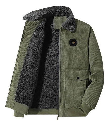 Chamarras Abrigos Invierno Chaqueta De Pana Para Hombre