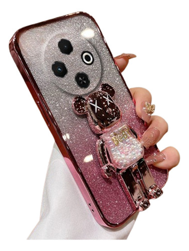 Funda Para Tecno Spark 30c Oso Violento Polvo Flash