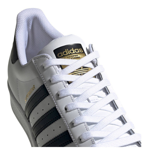 Tenis adidas Originals Superstar Hombre Color Blanco T 10.5