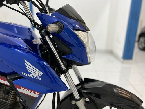 Honda Cg 160 Segundo Dono 2021 Azul