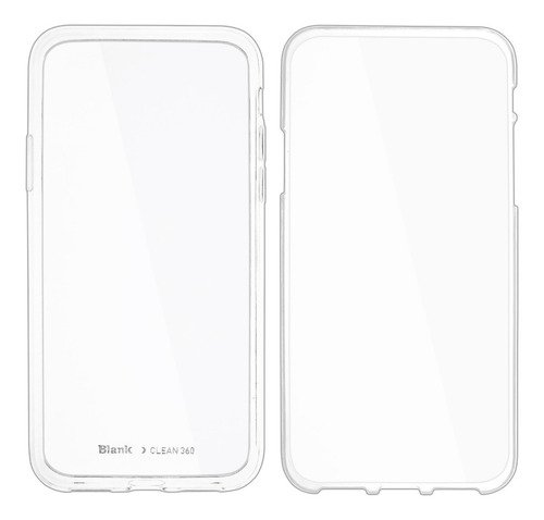 Funda Silicon Transparente 360 Grado Para iPhone XR
