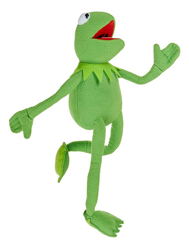 Figura De Felpa Suave De The Muppets Kermit Frog De 16 Pulga