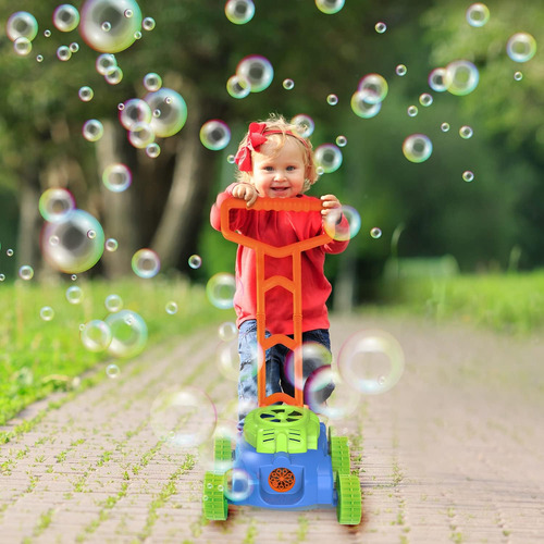 Cortacésped De Juguete Que Hace Burbujas Para Niños