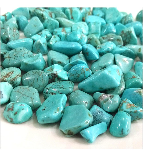 Fengshuisale Turquoise Tumbled Stone Gemstone Crystal Healin
