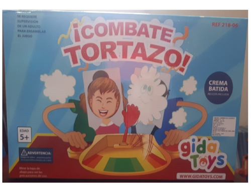 Juego Pastelazo Doble Desafio Tortazo De Mesa