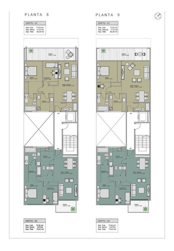 Imagen 5 de 5 de Departamento A Estrenar - 2 Ambientes - Palermo