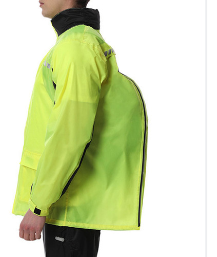 Traje De Lluvia Traje De Lluvia Cuello Y Puños Ajustables