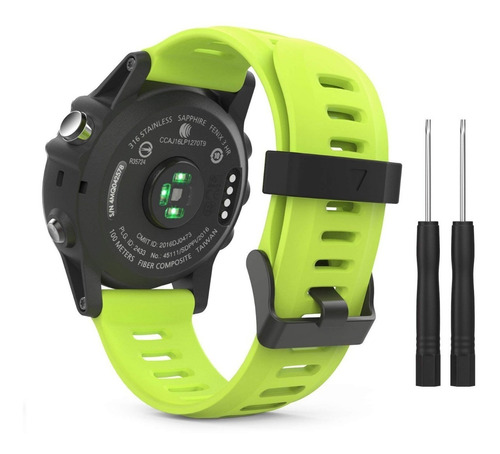 Correa Para Reloj Garmin Fenix 3/3 Hr / 5x /5x Plus Silicona