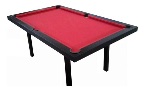 Mesa De Pool 1.85x1.10 Semiprofesional Mdf + Kit Accesorios