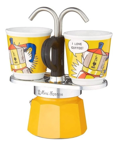 Cafetera Bialetti Set Mini Express 2 Cups Lichtenstein Italy