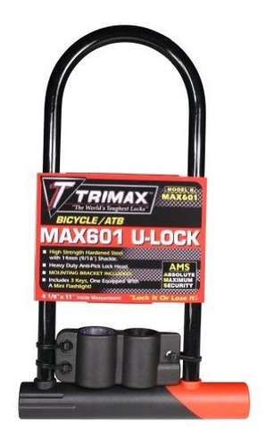 Disp Antirobo Trimax Max601 4-1 / 8  X 11  Grillete En U De 