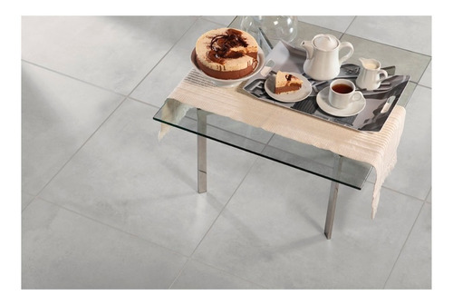 Porcelanato Simil Cemento Ilva Mediterranea Steel 60x60 1ra