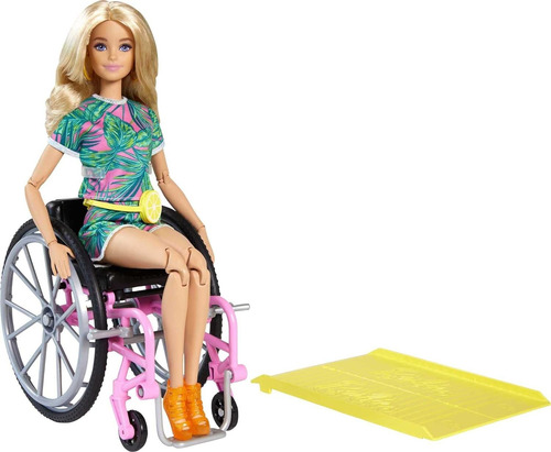Barbie Rubia Silla De Ruedas