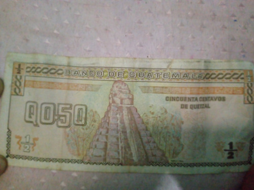 Billete De 50 Centavos Del Año 1996
