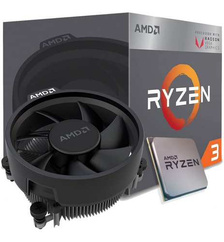 Processador Amd Ryzen 3 2200g 3.50g Am4 Vega8 Yd2200c5fbbox