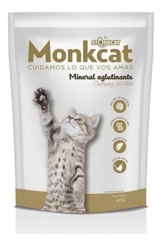 Piedras Aglutinantes Para Gato Monkcat X 20kg