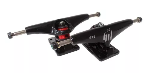 Truck Skate FLH 139mm SS Preto Central Vazado