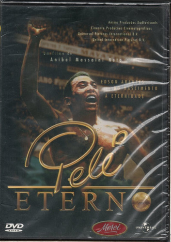 Dvd Pelé Eterno - Lacrado Original
