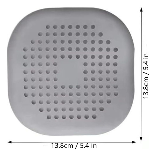 Filtro De Silicona Plegable Y Recogedor De Pelo Para Baño Y