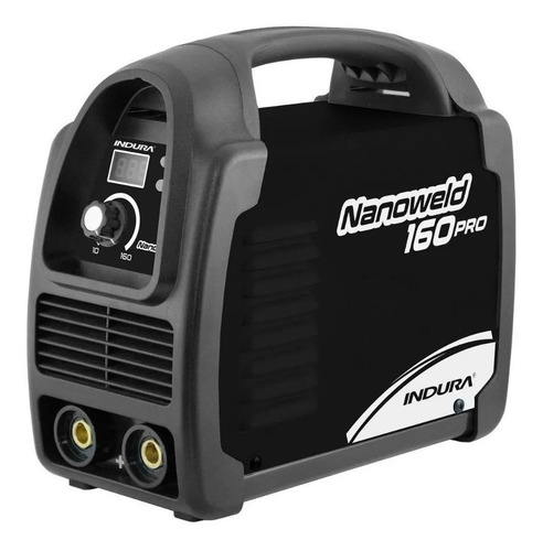 Soldadora Indura Arco Manual Nanoweld 160a Pro Black Edition Color Negro Frecuencia 50/60 Hz