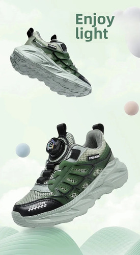 Zapatillas Deportivas Transpirables Para Niños, Zapatos Casu