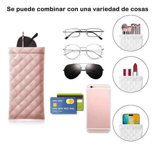 4 Piezas Funda Para Lentes(añadir 4 Paños De Limpieza),