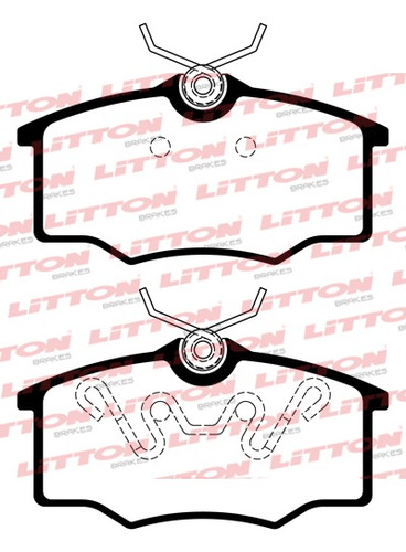 6c Juego De Pastillas De Freno Chevrolet Corsa 3p/4p/sw 96/1