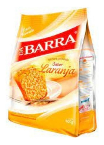 Mistura Para Bolo Da Barra Sabor Laranja 400g 