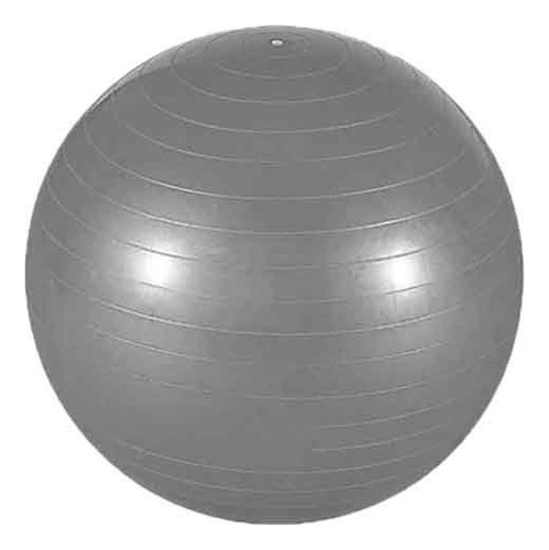 Bola Exercícios Pilates Yoga Ginástica Inflável 65cm Cor Cinza