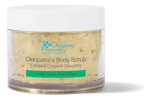 The Organic Pharmacy Cleopatra's Body Scrub, Exfolia Con Azu