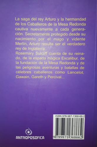 Libro Merlín Y Arturo Editorial Antroposófica Papel Local